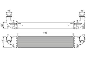 Valeo Ladeluftkühler  822911