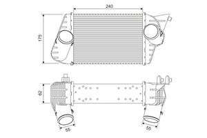 Valeo Ladeluftkühler  817879