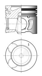 Kolben KOLBENSCHMIDT 41251610