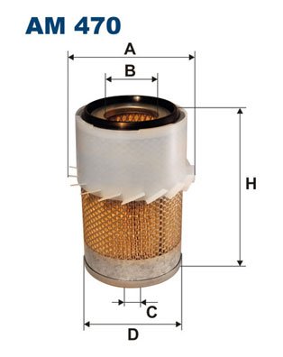 Luchtfilter FILTRON AM470