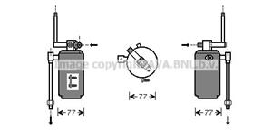 porsche Droger, airconditioning PRD049