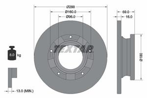 ford Remschijf 92316903