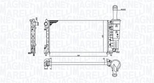 fiat Radiateur