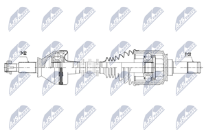 NTY Antriebswelle Hinterachse rechts  NPW-MA-006