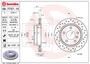 bmw Remschijf 0977271X