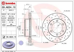 toyota Remschijf 09A6341X