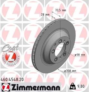 audi Remschijf COAT Z 460454820