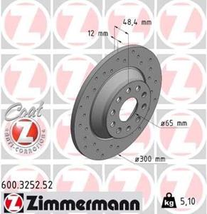 audi Remschijf SPORT REMSCHIJF COAT Z 600325252