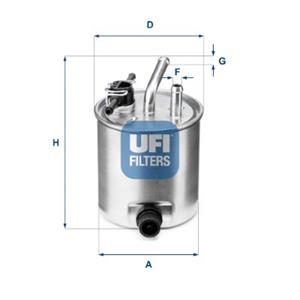 UFI Kraftstofffilter  55.582.00