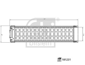 Febi Bilstein Luftfilter  181231