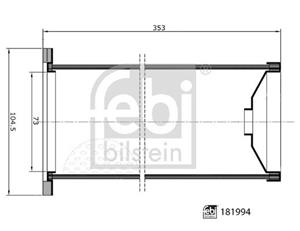 Febi Bilstein Luftfilter  181994