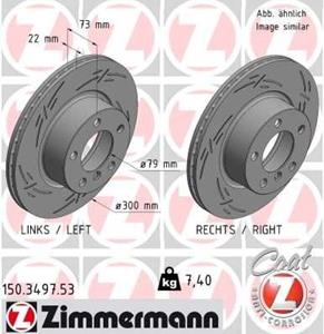 bmw Remschijf BLACK Z 150349753