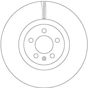 Volkswagen Remschijf