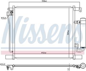 nissan Condensor, airconditioning 940929