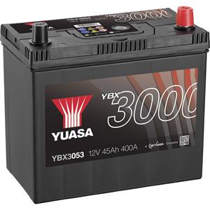 Yuasa SMF YBX3053 Autoaccu 45 Ah T1/T3 Celopbouw 0