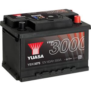 Yuasa SMF YBX3075 Autoaccu 60 Ah T1 Celopbouw 0