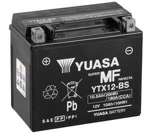 Starterbatterie YUASA YTX12-BS