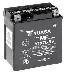 YUASA Starterbatterie  YTX7L-BS