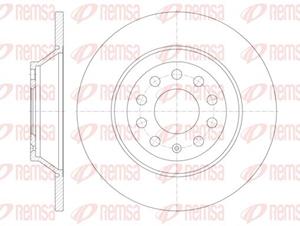 Remsa Bremsscheibe Hinterachse  6969.00
