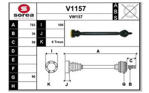 SNRA Antriebswelle - V1157