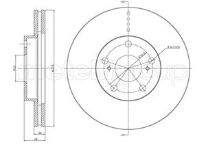 Metelli Bremsscheibe Vorderachse  23-0979C