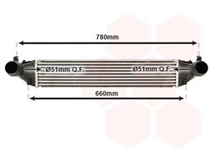 opel Intercooler, inlaatluchtkoeler