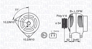 Magneti Marelli Generator  063321734010