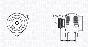 Magneti Marelli Generator  063377429010