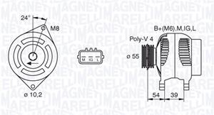 Magneti Marelli Generator  063377441010