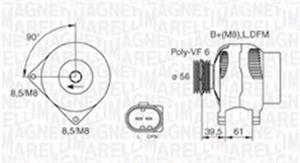 magnetimarelli Generator Magneti Marelli 063731394010