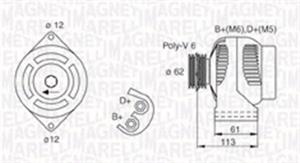 Magneti Marelli Generator  063731885010