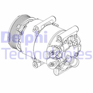 ford Compressor, airconditioning CS20324