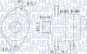 Magneti Marelli Generator  063731558010