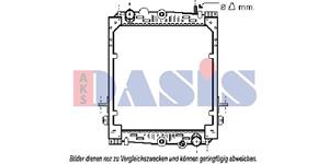 AKS Dasis Kühler, Motorkühlung  290210N