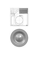 Kolbenschmidt Kolben  40907600