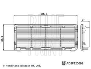 hyundai Luchtfilter ADBP220098