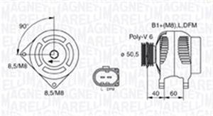 Magneti Marelli Generator  063731542010
