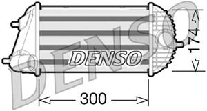 Ladeluftkühler Denso DIT47001