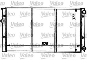 Valeo Kühler, Motorkühlung  731032