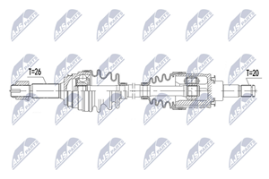 NTY Antriebswelle Hinterachse  NPW-TY-141