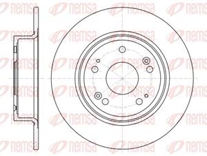 Remsa Bremsscheibe Hinterachse  61278.00