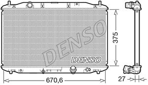 Denso Kühler, Motorkühlung  DRM40106