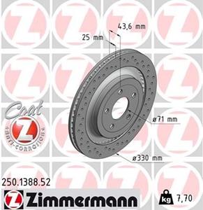 fordusa Remschijf SPORT REMSCHIJF COAT Z 250138852