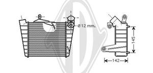 Diederichs Ladeluftkühler  DCA1046