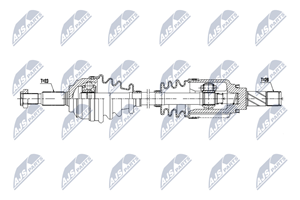 NTY Antriebswelle Vorderachse  NPW-RE-063