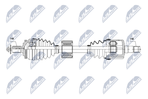 NTY Antriebswelle Vorderachse links  NPW-VV-037