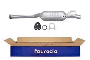 Faurecia - Mittelschalldämpfer Easy2Fit mit Anbauteilen hella für mercedes 124 Stufenheck