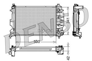 Kühler, Motorkühlung Denso DRM25012