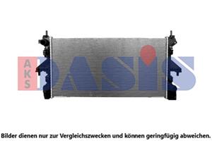 AKS Dasis Kühler, Motorkühlung  060076N