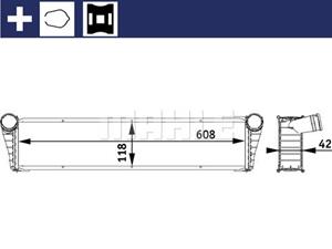 Mahle Original Kühler, Motorkühlung mitte  CR 778 000S